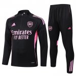 Chandal de Sudadera del Arsenal Nino 25-26 Negro Rosa