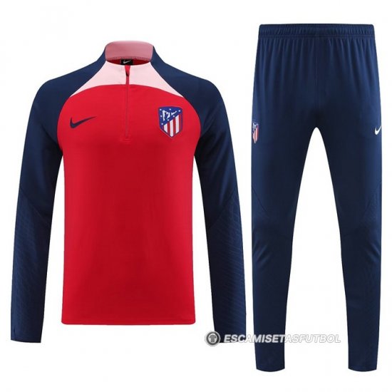 Chandal de Sudadera del Atletico Madrid 23-24 Rojo - Haga un click en la imagen para cerrar