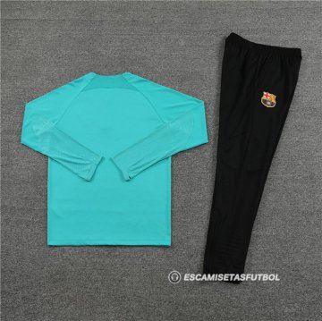 Chandal de Sudadera del Barcelona 2023-24 Verde