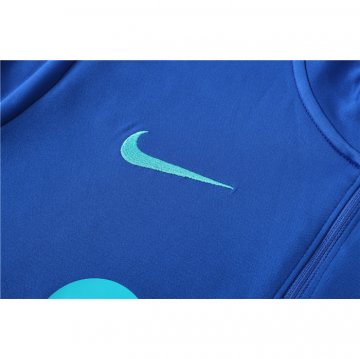 Chandal de Sudadera del Barcelona Nino 23-24 Azul