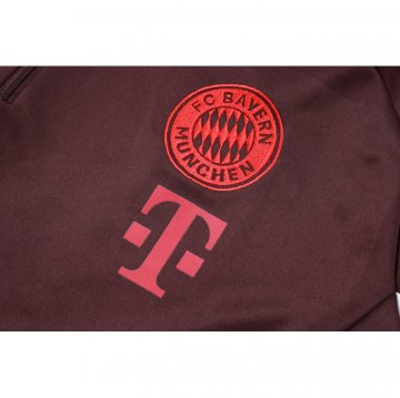 Chandal de Sudadera del Bayern Munich Nino 24-25 Rojo