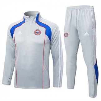 Chandal de Sudadera del Bayern Munich Nino 25-26 Gris