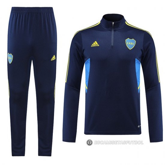 Chandal de Sudadera del Boca Juniors 22-23 Azul - Haga un click en la imagen para cerrar
