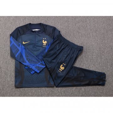 Chandal de Sudadera del Francia 22-23 Azul Oscuro