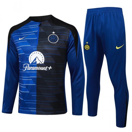 Chandal de Sudadera del Inter Milan 2024-25 Azul - Haga un click en la imagen para cerrar