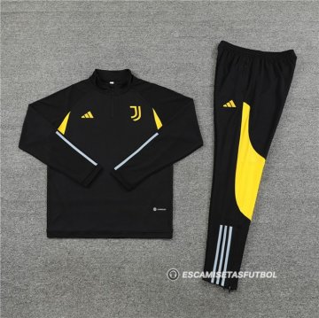 Chandal de Sudadera del Juventus 23-24 Negro
