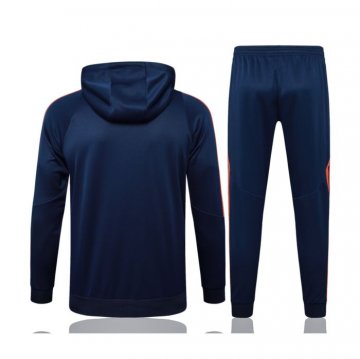 Chandal de Sudadera del Manchester United Nino 2024-25 Azul