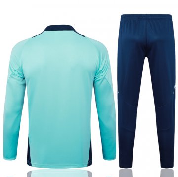 Chandal de Sudadera del Manchester United Nino 2024-25 Verde