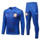 Chandal de Sudadera del Paises Bajos Nino 2022-23 Azul