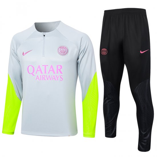 Chandal de Sudadera del Paris Saint-Germain 2023-24 Gris - Haga un click en la imagen para cerrar