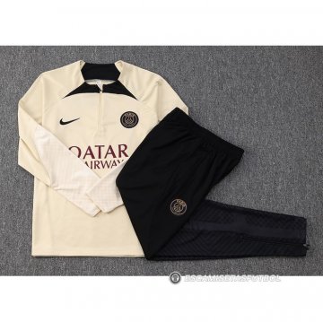 Chandal de Sudadera del Paris Saint-Germain 23-24 Amarillo