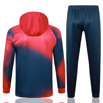 Chandal de Sudadera del Paris Saint-Germain 23-24 Rojo y Azul