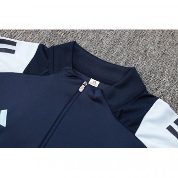 Chandal de Sudadera del Real Madrid Nino 24-25 Azul