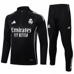 Chandal de Sudadera del Real Madrid Nino 25-26 Negro