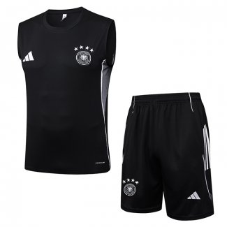 Chandal del Alemania Sin Mangas 25-26 Negro