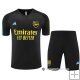 Chandal del Arsenal Manga Corta 23-24 Negro - Pantalon Corto