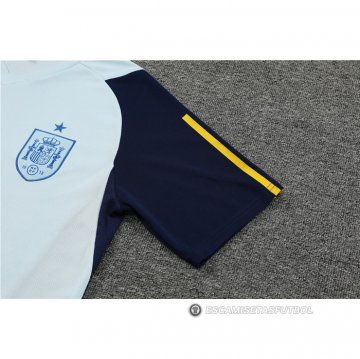 Chandal del Espana Manga Corta 2023-24 Azul - Pantalon Corto