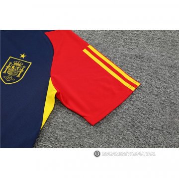 Chandal del Espana Manga Corta 23-24 Azul - Pantalon Corto