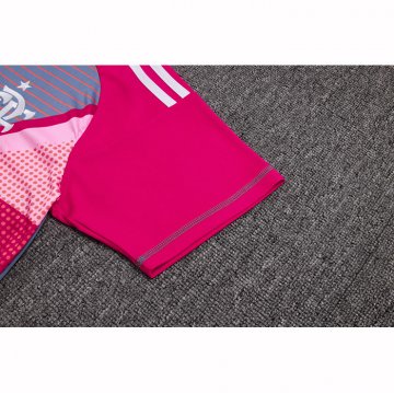 Chandal del Flamengo Manga Corta 25-26 Rosa - Pantalon Corto