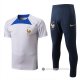 Chandal del Francia Manga Corta 22-23 Blanco
