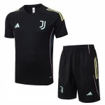 Chandal del Juventus Manga Corta 25-26 Negro - Pantalon Corto