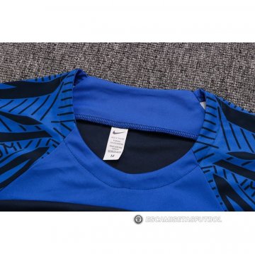 Chandal del Paises Bajos Manga Corta 22-23 Azul - Pantalon Corto