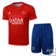 Chandal del Paris Saint-Germain Jordan Manga Corta 2024-25 Rojo - Pantalon Corto