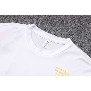 Chandal del Paris Saint-Germain Jordan Manga Corta 23-24 Blanco - Pantalon Corto