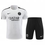 Chandal del Paris Saint-Germain Manga Corta 23-24 Blanco - Pantalon Corto
