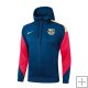 Chaqueta con Capucha del Barcelona 24-25 Azul