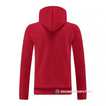 Chaqueta con Capucha del Manchester United 22-23 Rojo