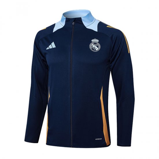 Chaqueta de Real Madrid 2024-2025 Azul Oscuro - Haga un click en la imagen para cerrar