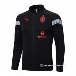 Chaqueta del AC Milan 22-23 Negro y Rojo