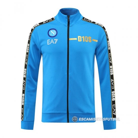 Chaqueta del Napoli 2022-23 Azul - Haga un click en la imagen para cerrar