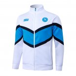 Chaqueta del Napoli 25-26 Blanco Azul