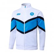 Chaqueta del Napoli 25-26 Blanco Azul