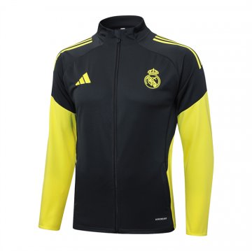 Chaqueta del Real Madrid 25-26 Gris Amarillo