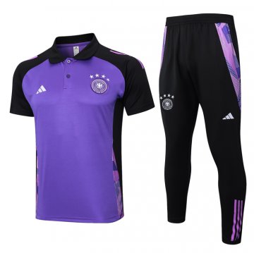 Conjunto Polo del Alemania 24-25 Purpura
