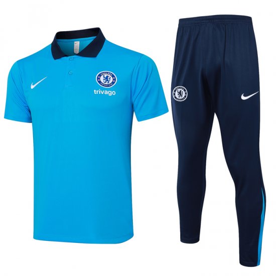 Conjunto Polo del Chelsea 24-25 Azul - Haga un click en la imagen para cerrar