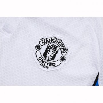 Conjunto Polo del Manchester United 25-26 Blanco