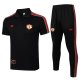 Conjunto Polo del Manchester United 25-26 Negro