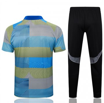 Conjunto Polo del Real Madrid 25-26 Azul Verde