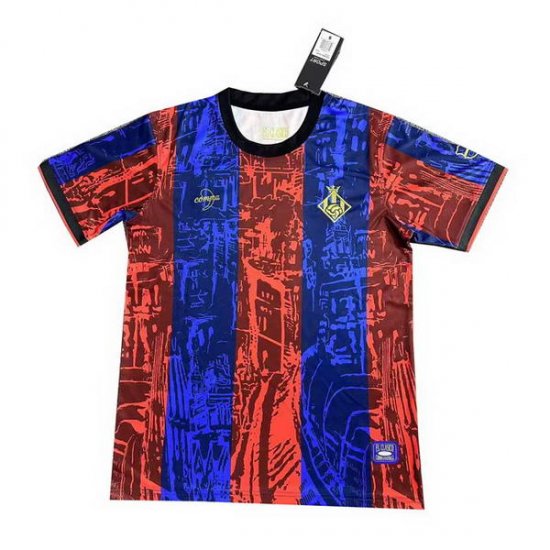 Tailandia Camiseta Barcelona Special 2024-25 Azul Rojo - Haga un click en la imagen para cerrar