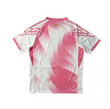 Tailandia Camiseta Barcelona Special 25-26 Blanco Rosa