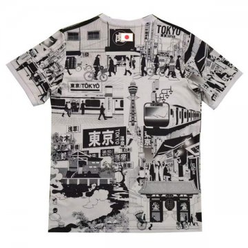 Tailandia Camiseta Japon Anime 24-25 Gris