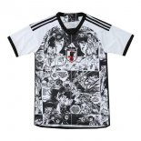 Tailandia Camiseta Japon Anime 24-25 Negro y Blanco
