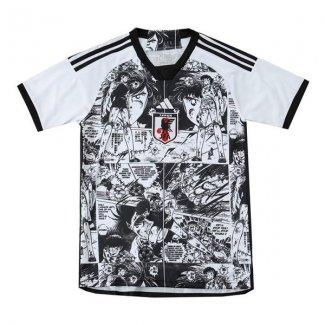Tailandia Camiseta Japon Anime 24-25 Negro y Blanco