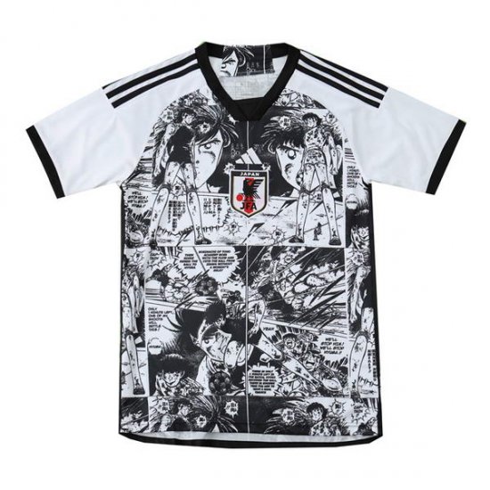 Tailandia Camiseta Japon Anime 24-25 Negro y Blanco - Haga un click en la imagen para cerrar