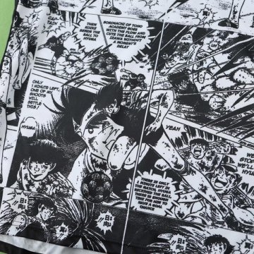 Tailandia Camiseta Japon Anime 24-25 Negro y Blanco