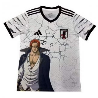 Tailandia Camiseta Japon Anime ONE PIECE 24-25 Blanco